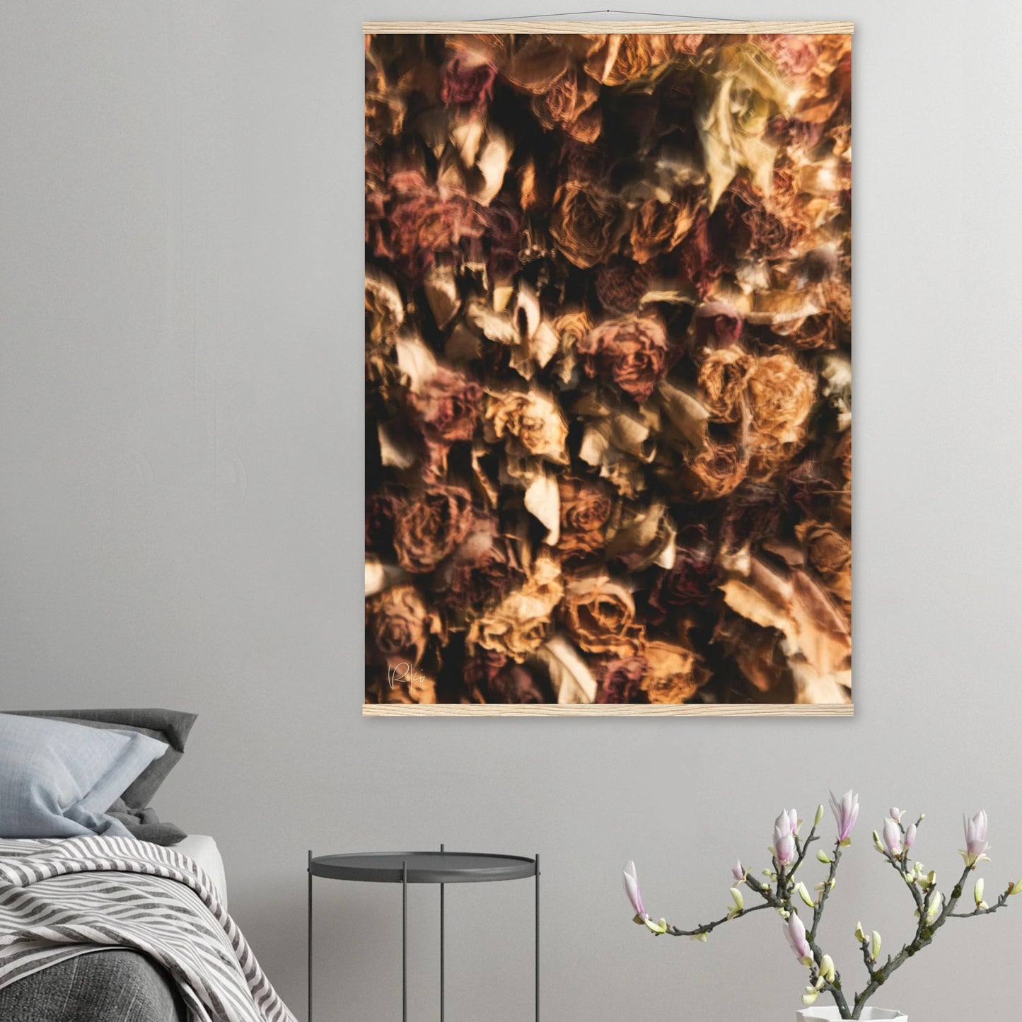 Lingering Scent - Dried Flower Poster | Nature Wall Art
