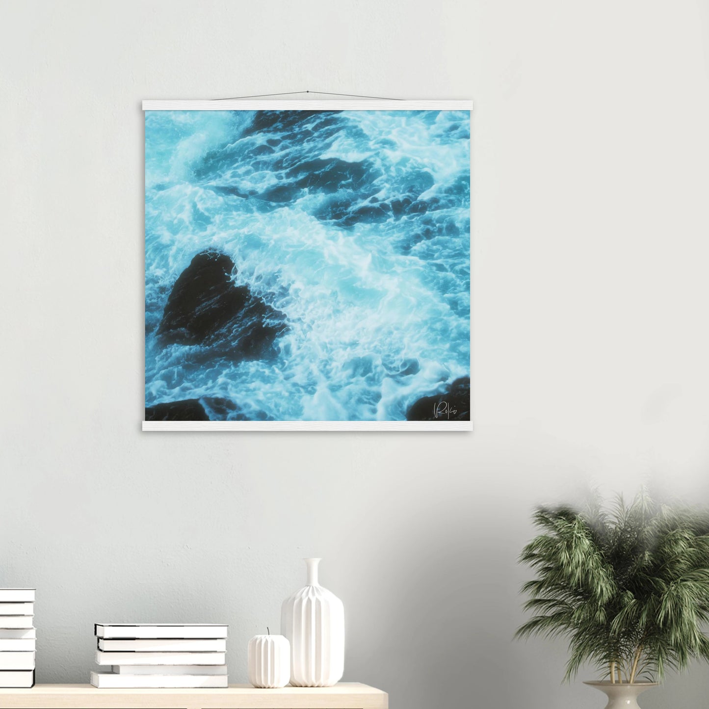 Blurring Vision - Sea & Wave Poster | Nature Wall Art
