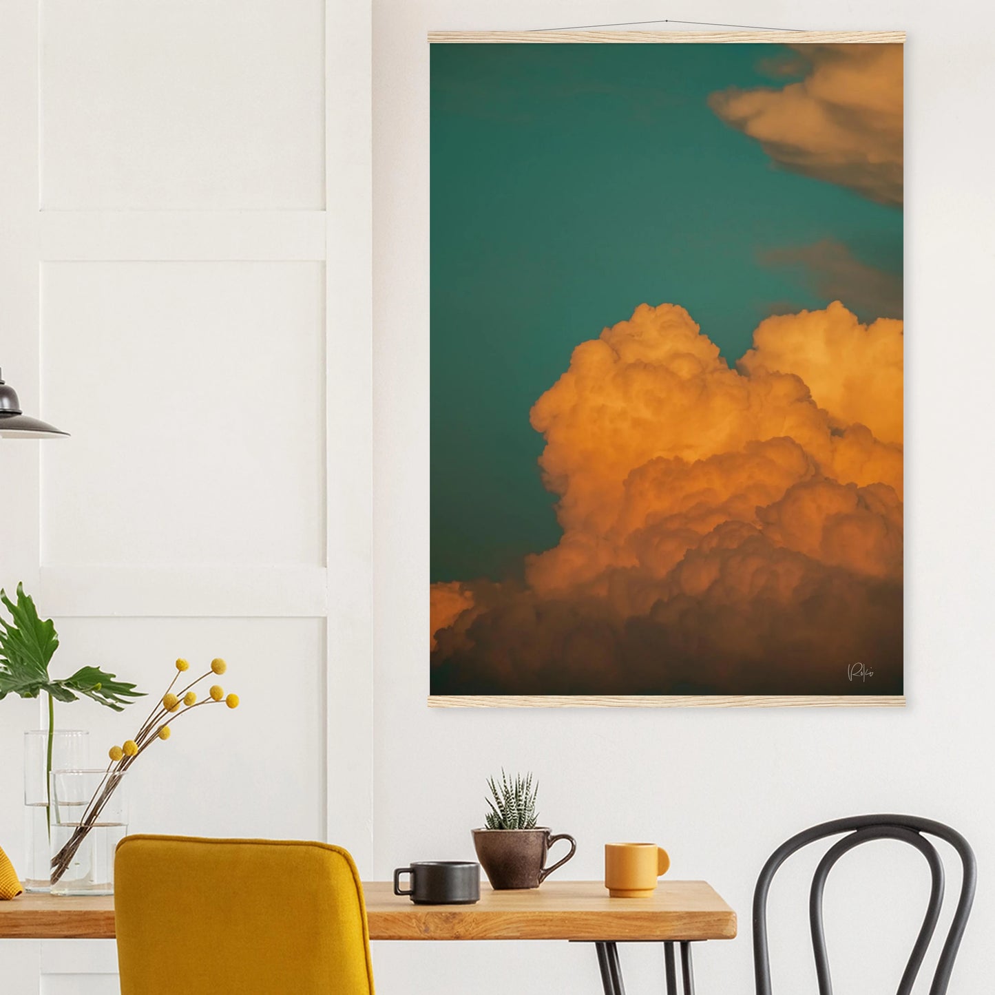 Shade of Dusk - Sunset & Cloud Poster | Nature Wall Art