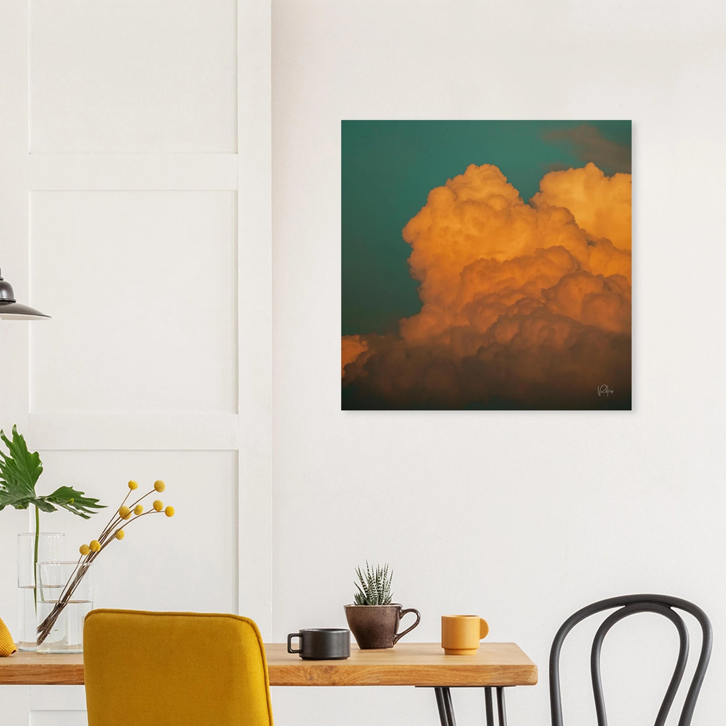 Shade of Dusk - Sunset & Cloud Poster | Nature Wall Art