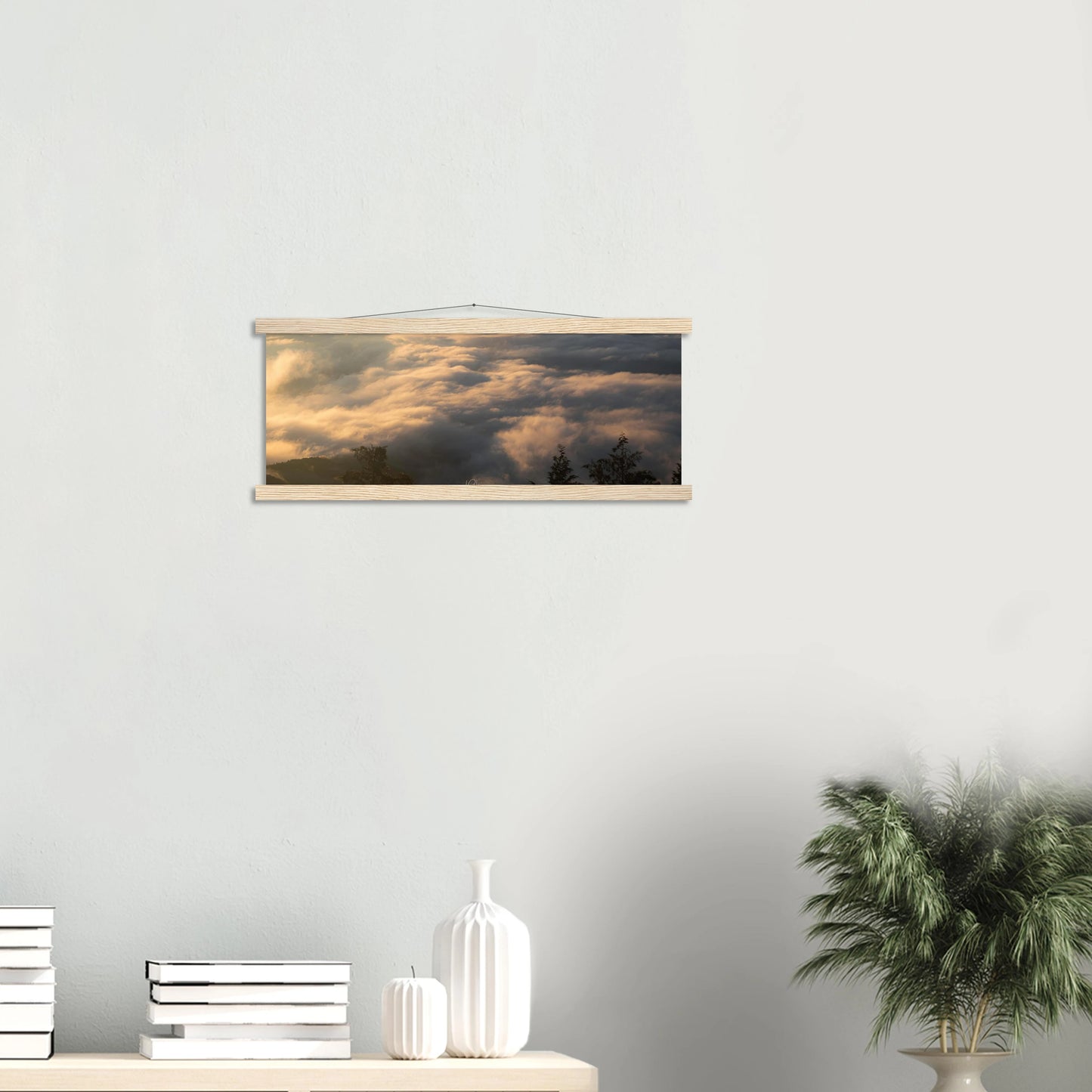 Dawn Above the Clouds - Sea of Clouds Poster | Nature Wall Art